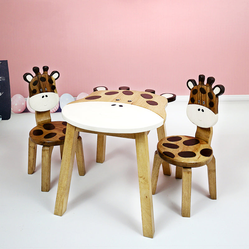 KL Giraffe Table + 2 Giraffe Chairs Set